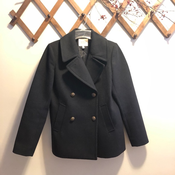 Express Jackets & Blazers - Express Navy Peacoat
